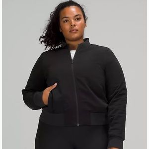 lululemon Non-Stop Reversible Bomber (Black, sz6)